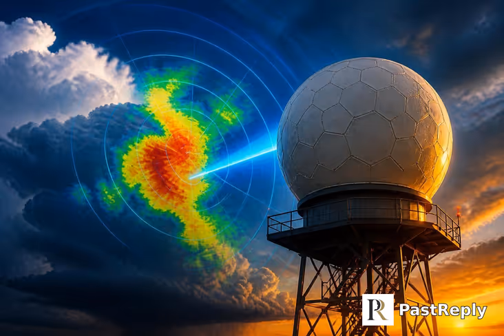 When was Doppler radar first used for weather?