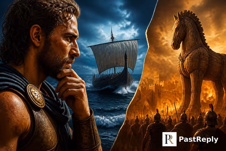 Are The Odyssey and Troy connected?