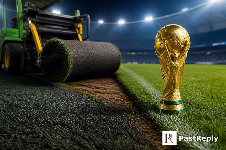 Can World Cup games be played on turf?