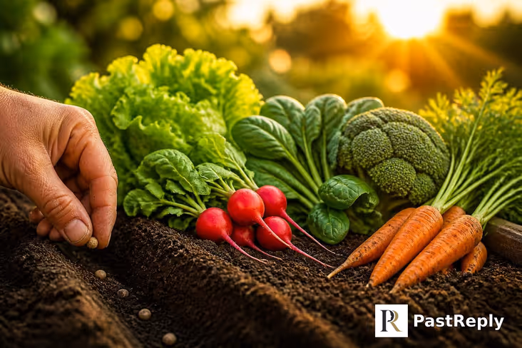What vegetables can I plant now?