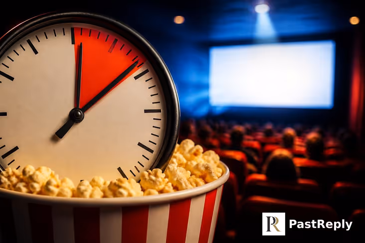 Do movies start on time?