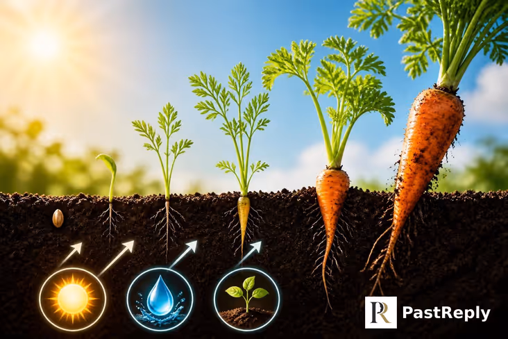How do vegetables grow?