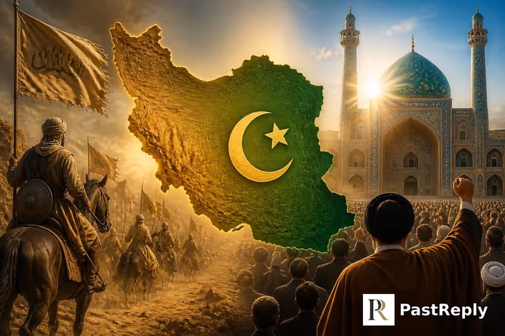 How did Iran become a Muslim country?