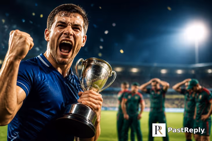 Who won today's match?