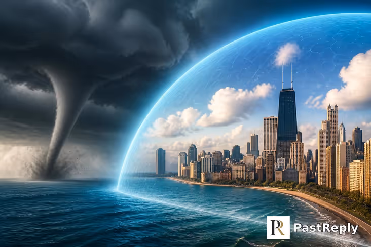 Why doesn't Chicago get tornadoes?
