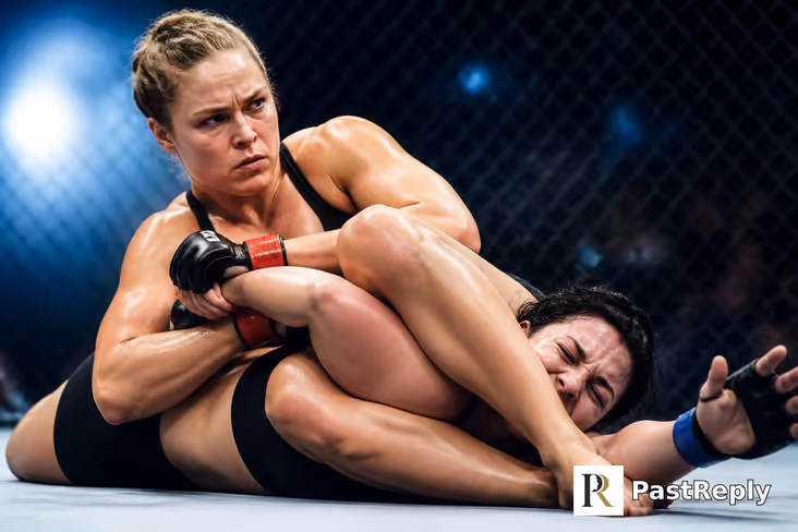 Who won the Ronda Rousey fight?