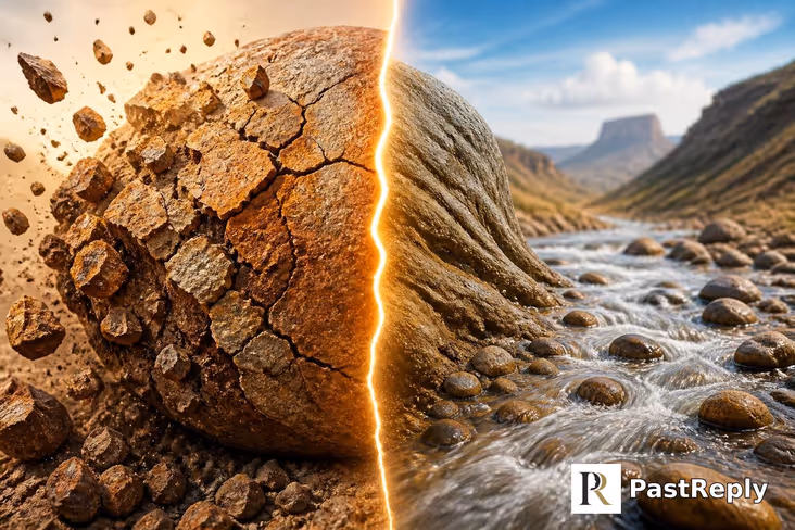 Are weathering and erosion the same thing?
