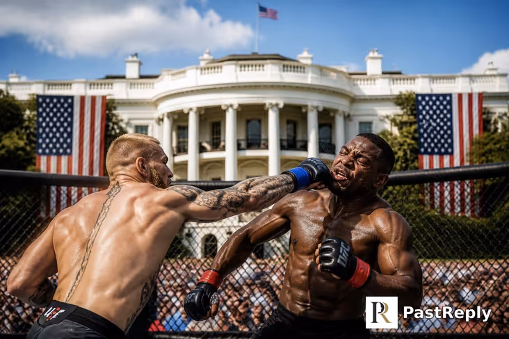 Why is the UFC at the White House?