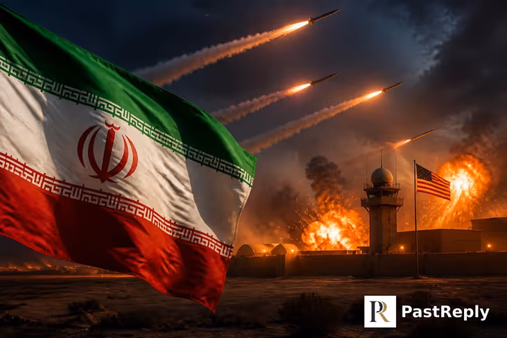 Who did Iran attack today?