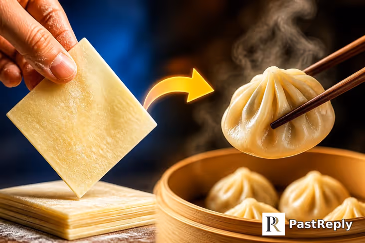 Can wonton wrappers be used for dumplings?