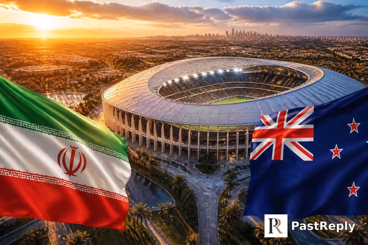 Where are Iran and New Zealand playing?