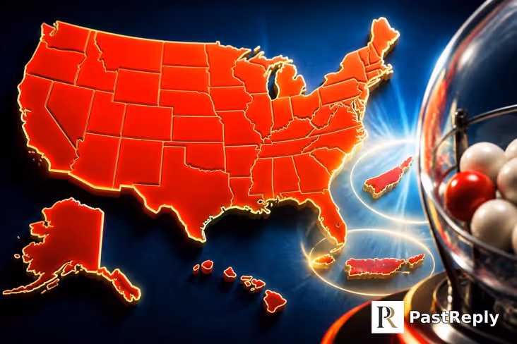 What states are in the Powerball drawing?