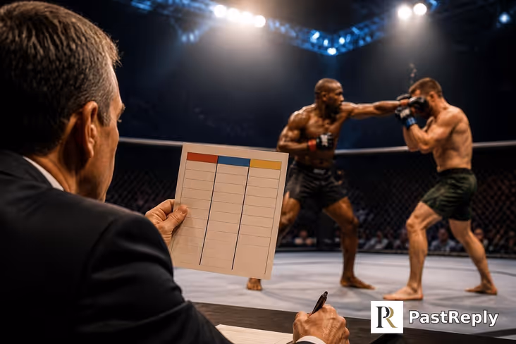 How are UFC fights scored?