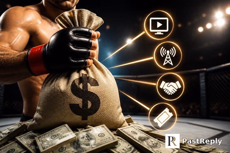 How does the UFC earn money?