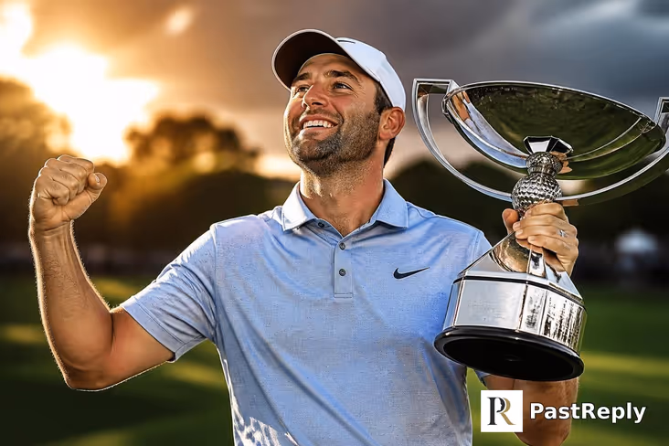 How does Scottie Scheffler win the Tour Championship?
