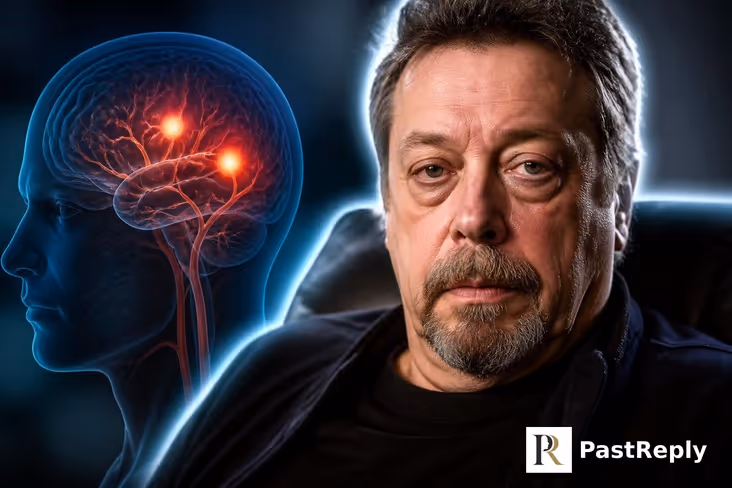 How did Tim Curry have a stroke?