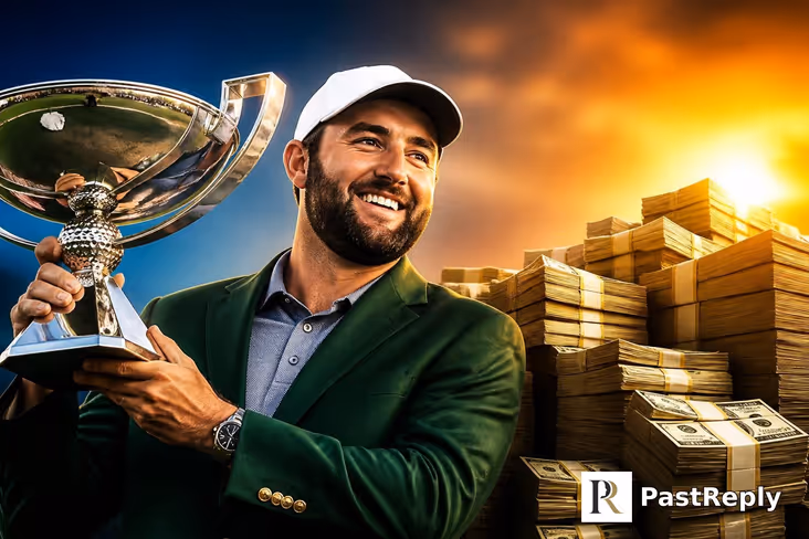 How much did Scottie Scheffler win for the FedEx Cup?