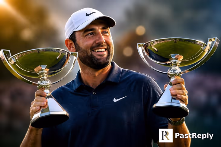 How many FedEx Cup wins does Scottie Scheffler have?