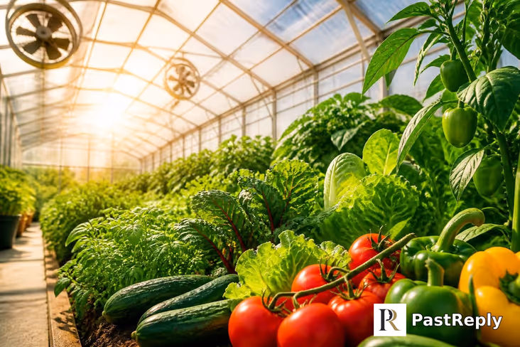 Will vegetables grow in a greenhouse?