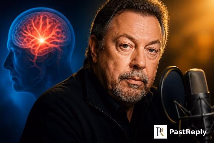 When did Tim Curry have a stroke?