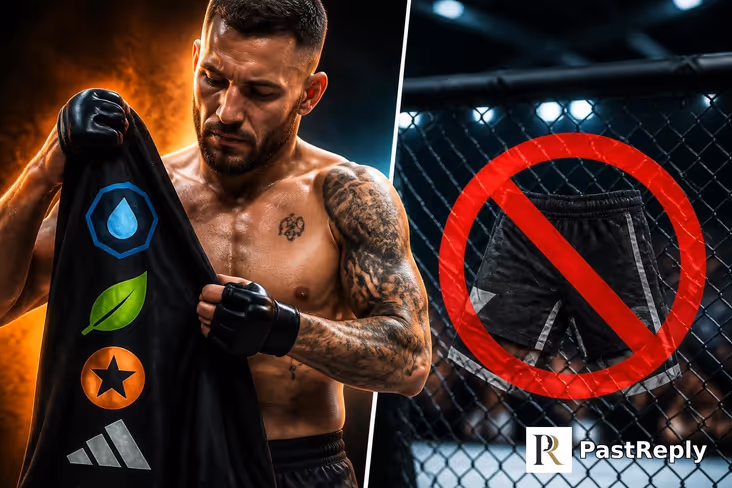 Can UFC fighters have sponsors?