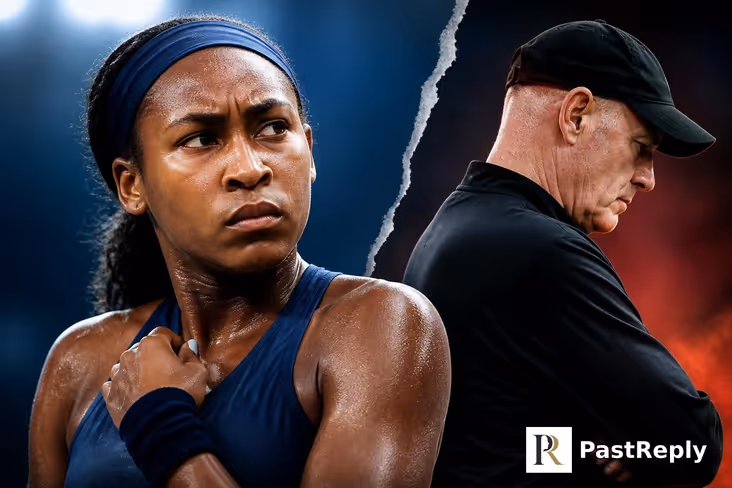 Why did Coco Gauff fire her coach?