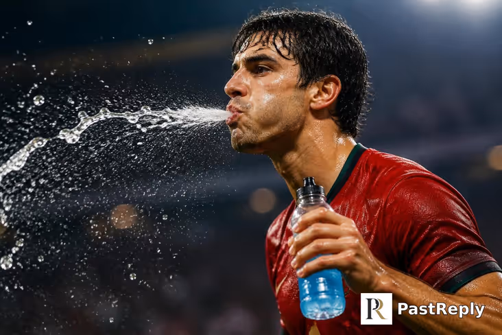 Why don't footballers drink water?