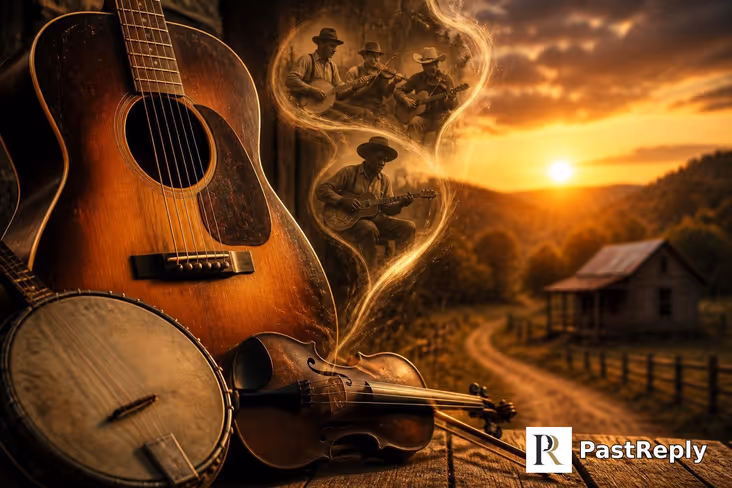 How did country music start?