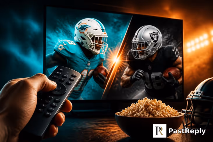Where can I watch the Dolphins vs. Raiders game?