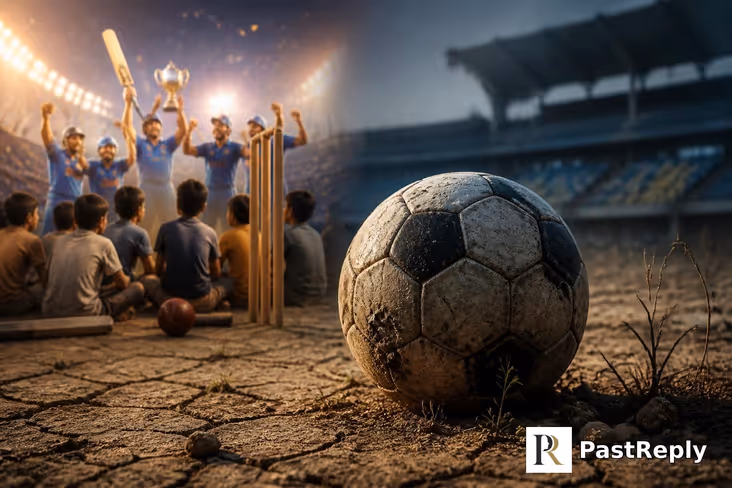 Why is football not popular in India?