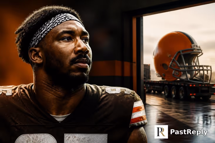 Why did Myles Garrett stay with the Browns?