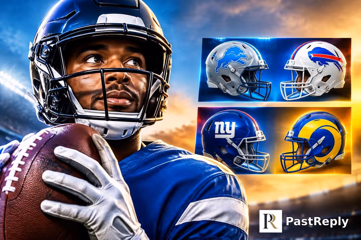 What is the NFL schedule today?