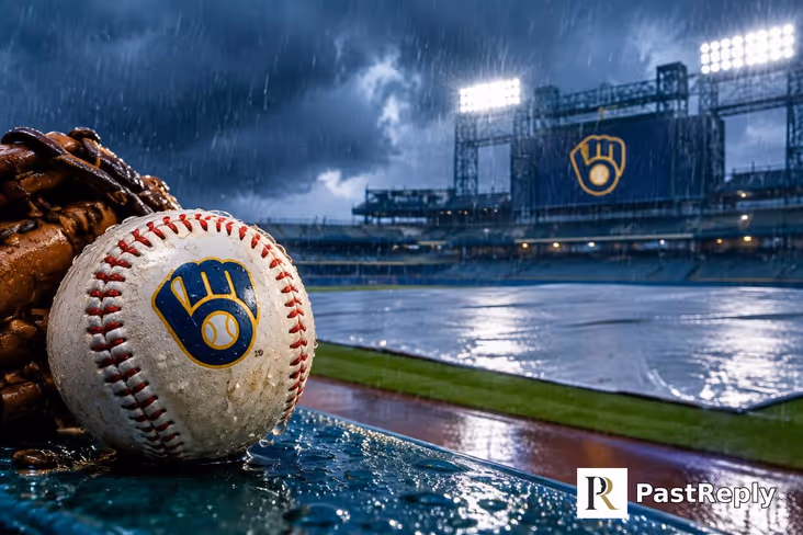 Why was the Brewers game canceled today?