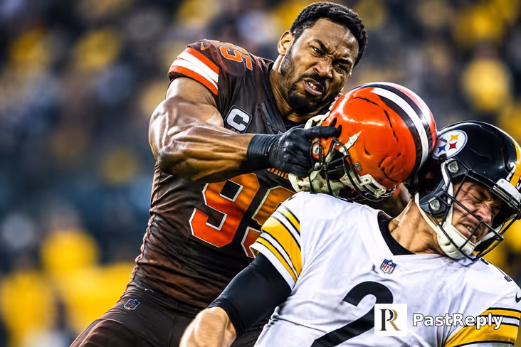 Why was Myles Garrett suspended?