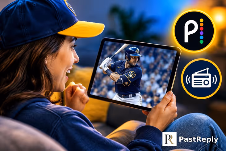 How can I watch the Brewers game today?