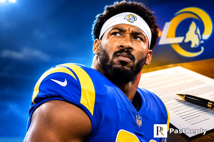 What is Myles Garrett's contract?