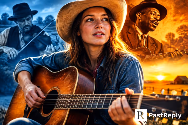 Where did country music come from?