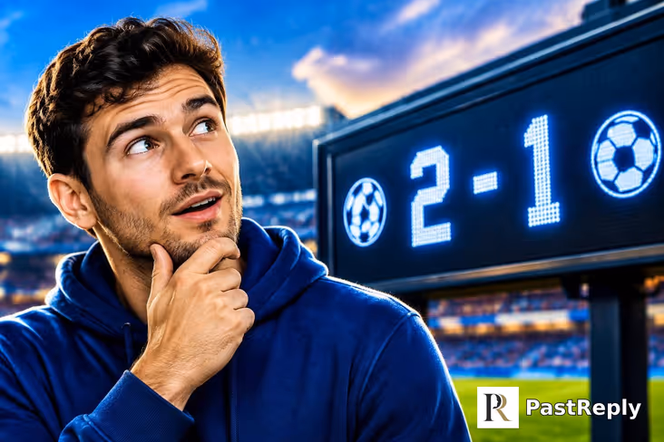 Do football scores end in 5?