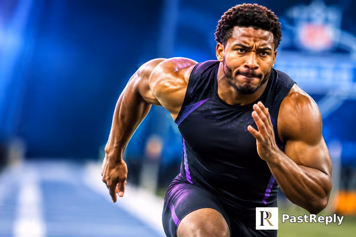 What is Myles Garrett's 40-yard dash time?