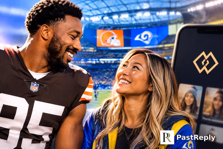 How did Myles Garrett meet Chloe Kim?