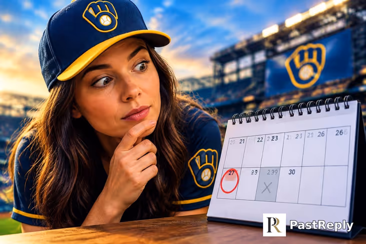 When did the Brewers game today end?