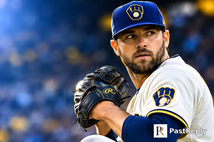 Who pitched in the Brewers game today?
