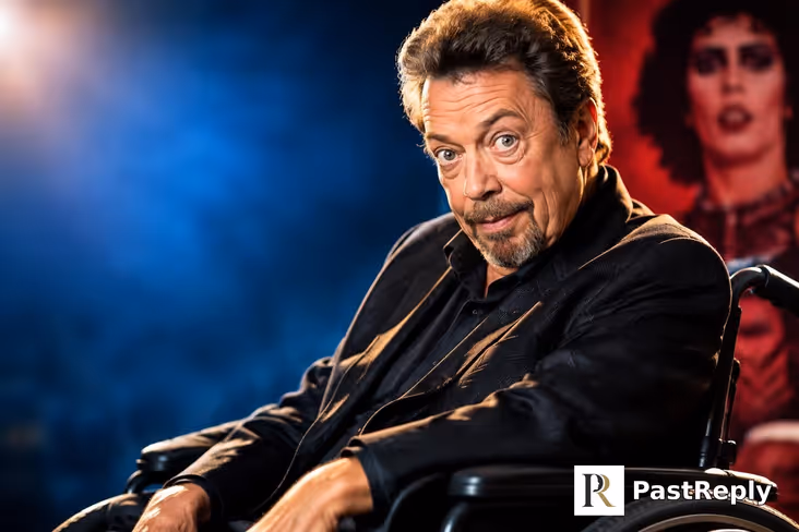 Can Tim Curry walk at all?
