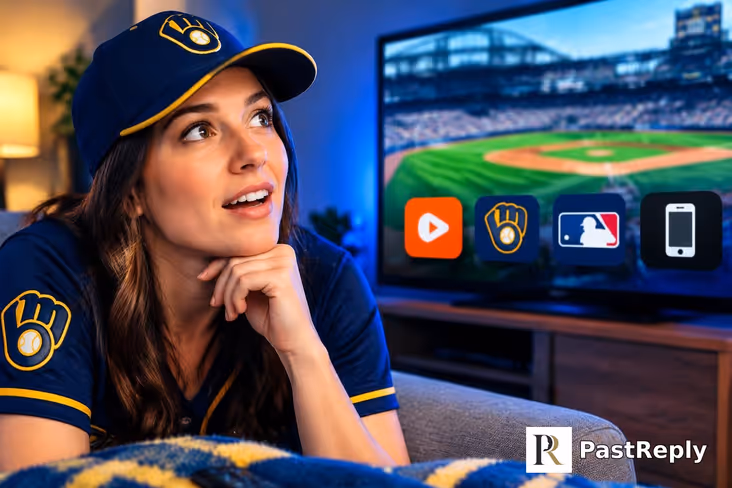 Who is streaming the Brewers game today?