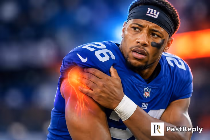 Why is Saquon Barkley not playing?