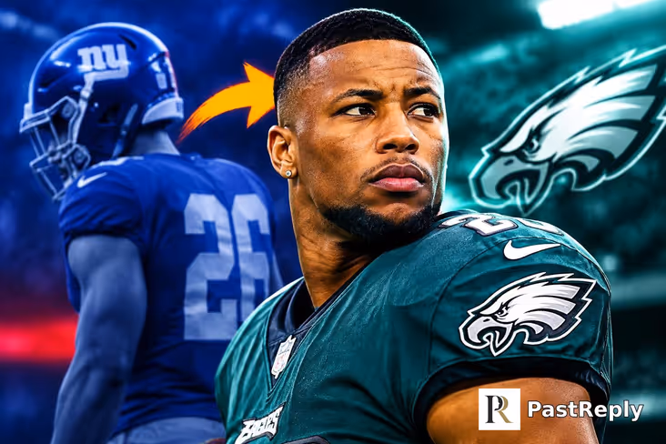 Why did Saquon Barkley leave the Giants?