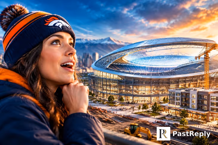 Why are the Denver Broncos building a new stadium?
