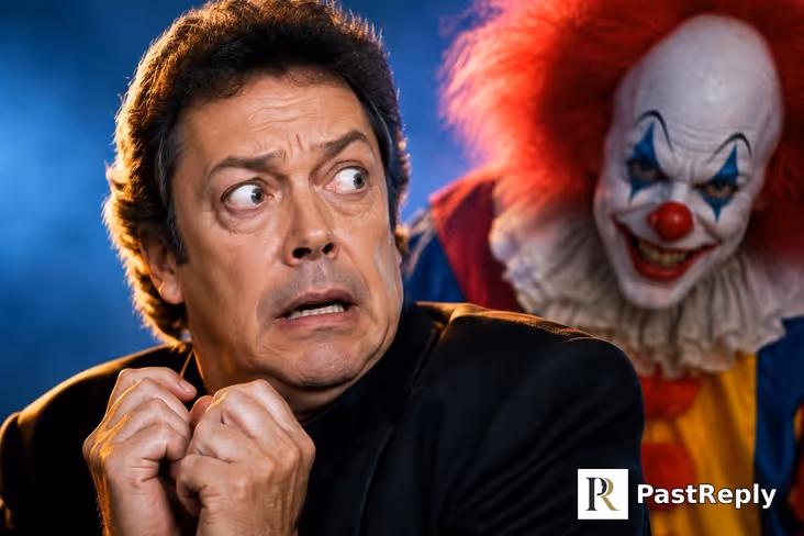 Does Tim Curry have a fear of clowns?
