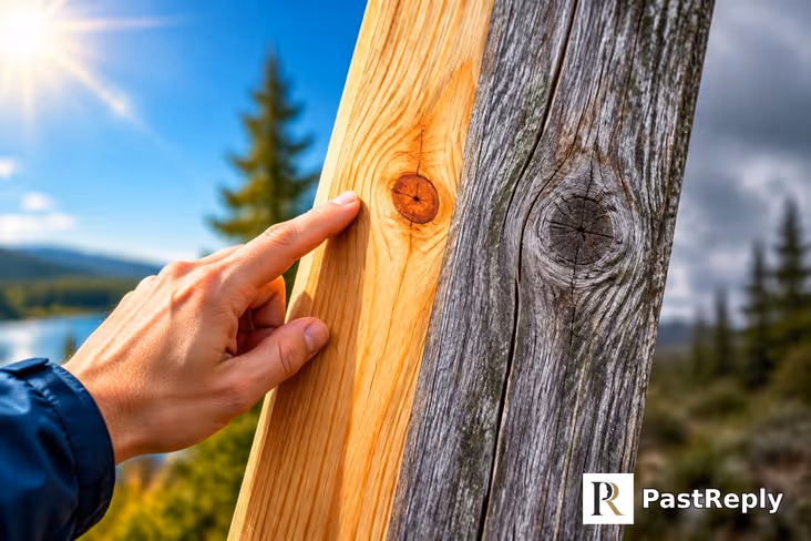 Does pine turn grey?
