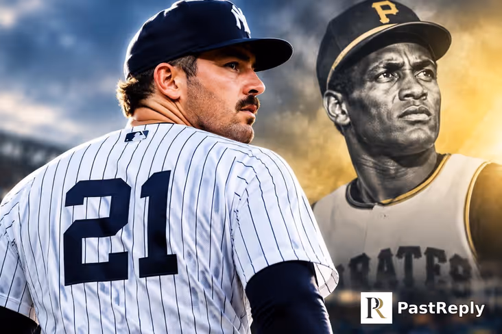 Why are the Yankees wearing number 21?